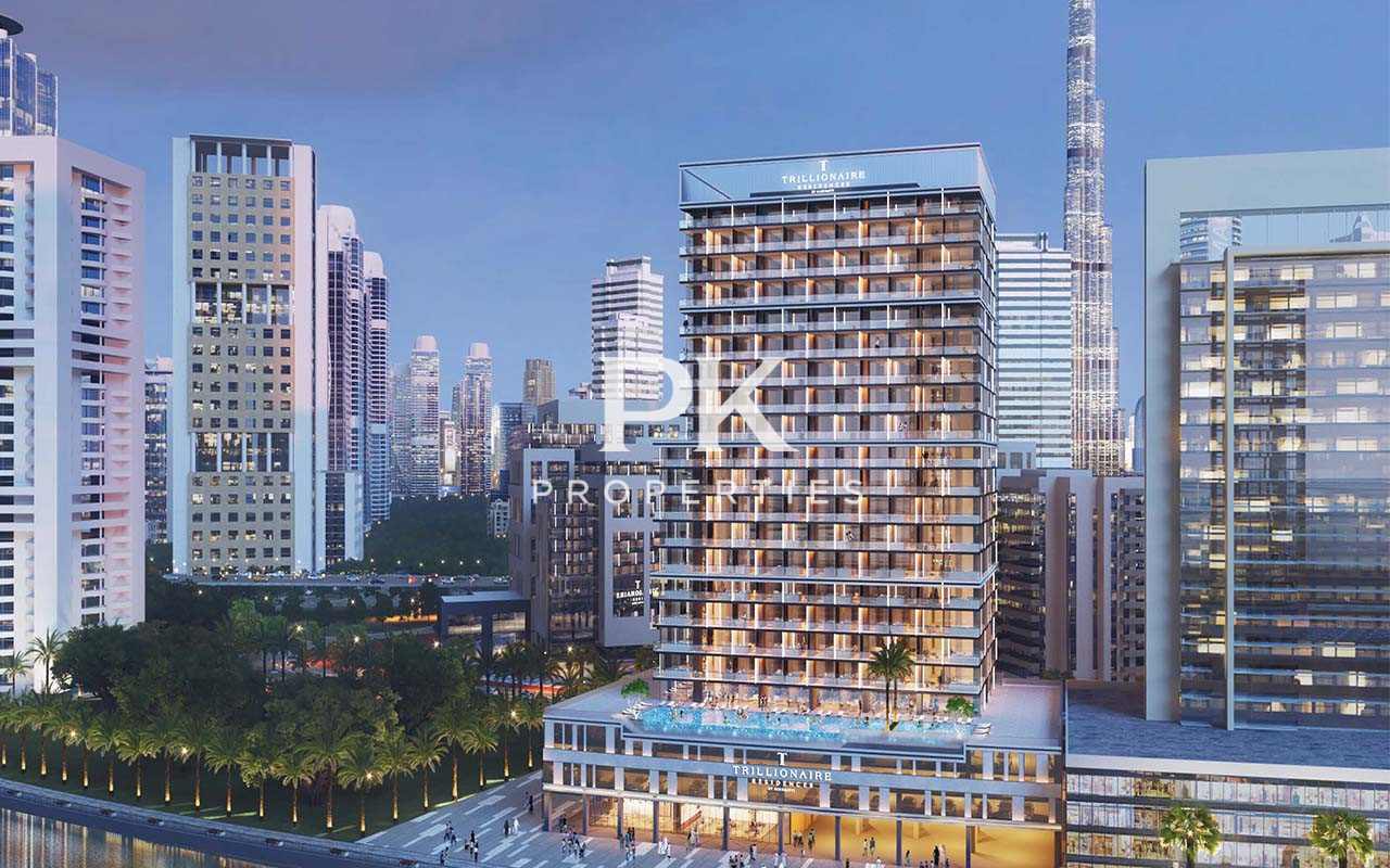 Ready | View of Burj Khalifa | Downtown District - Trillionaire Residences, Business Bay, Dubai