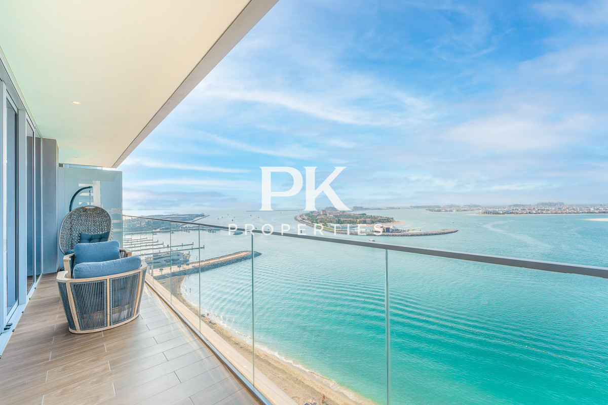 Panoramic View | Beachfront | Fully Furnished - Beach Isle, EMAAR Beachfront, Dubai Harbour, Dubai