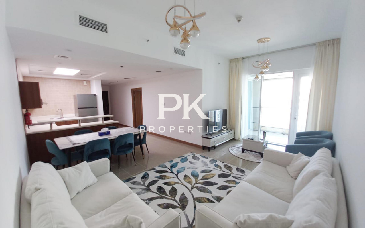 Chiller Free | Furnished | High Floor | Spacious - Sulafa Tower, Dubai Marina, Dubai