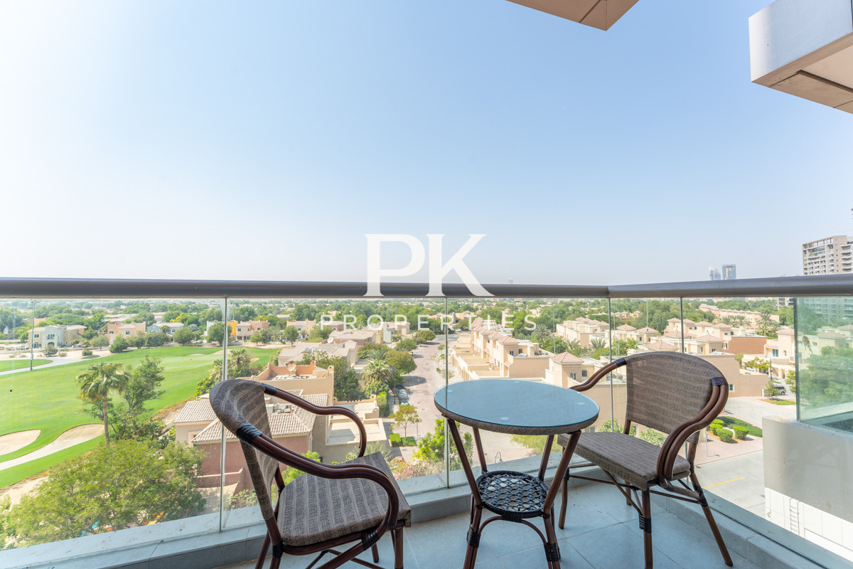 Full Golf View | Huge Layout | Fully Furnished - Eagle Heights, Dubai Sports City, Dubai