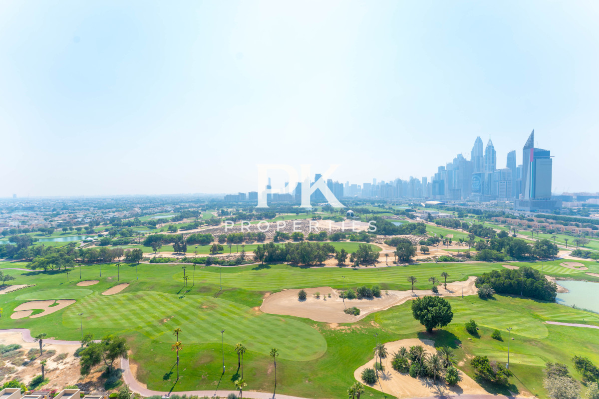 Well Maintained | Golf Course View | Furnished - Golf Tower 3, Golf Towers, The Views, Dubai