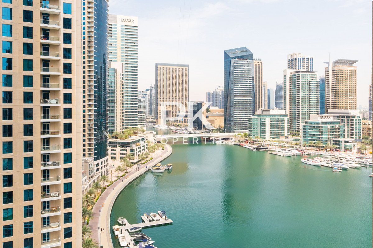 Newly Furnished | Chiller Free | Vacant - Delphine Tower, Marina Promenade, Dubai Marina, Dubai