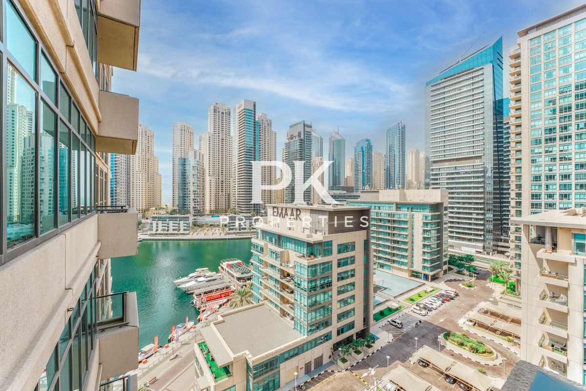 Vacant | Fully Furnished | Marina View - Al Majara 2, Al Majara, Dubai Marina, Dubai