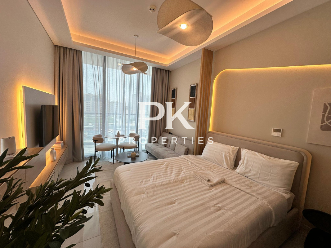 Exclusive | Modern Design | Fully Furnished - Samana Park Views, Arjan, Dubai